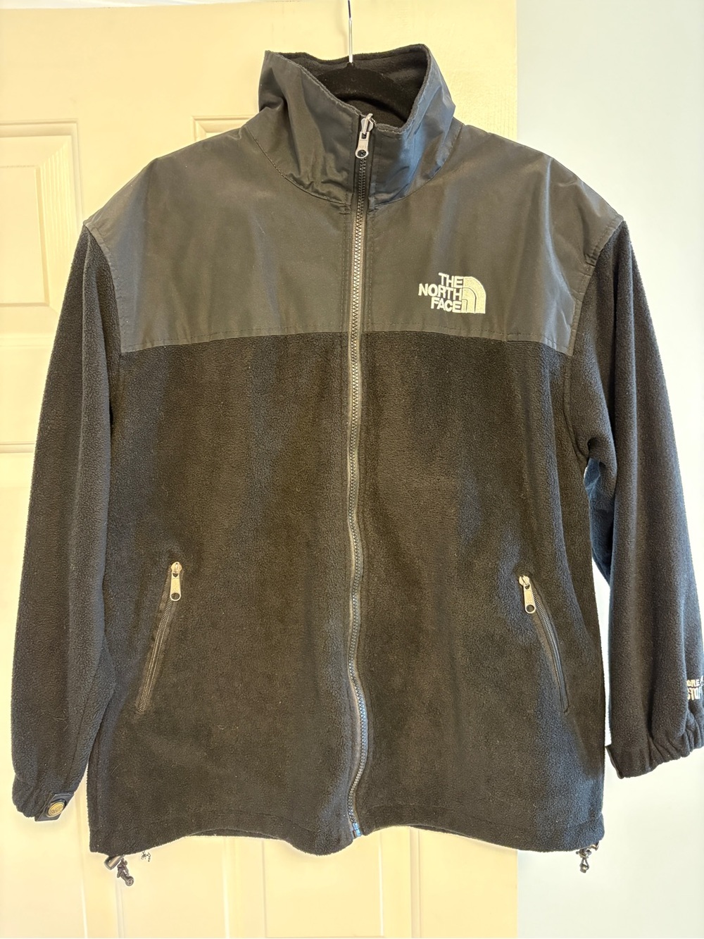 The North Face Black Men’s Fleece Jacket - vintage